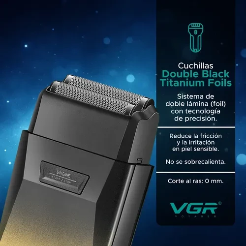 ماكينة حلاقة كهربائية احترافية للرجال Vgr V-372