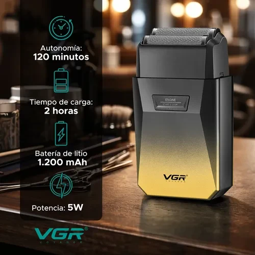ماكينة حلاقة كهربائية احترافية للرجال Vgr V-372