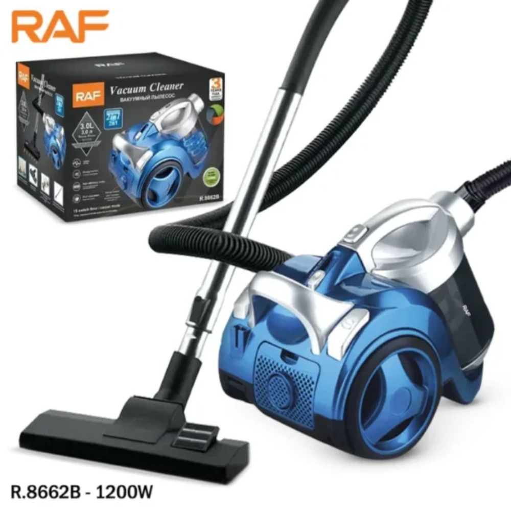 مكنسة كهربائية يدوية محمولة من نوع Raf-R.8662B(ضمان 3 سنوات)