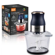 RAF كبه زجاج 3لتر 800واط R.7020 	(ضمان 3 سنوات)