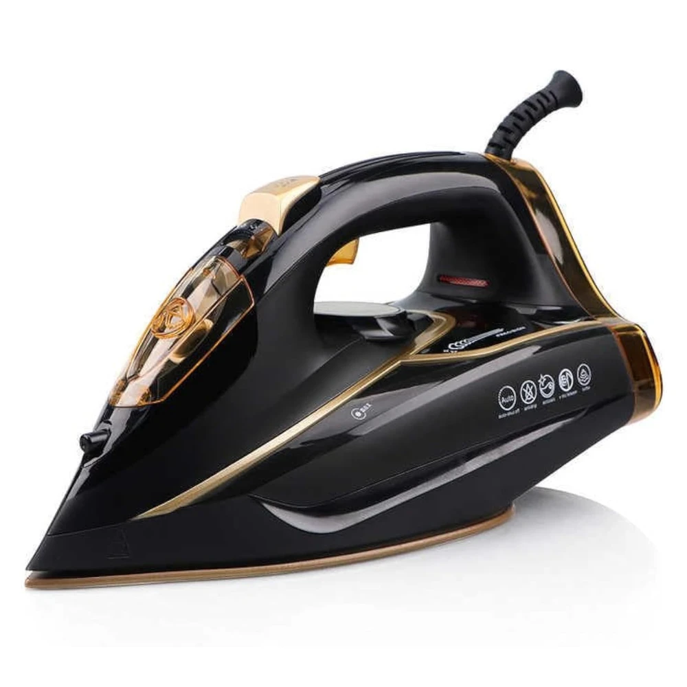 مكواة بخار R.1252G راف 2600 W، أسود(ضمان 3 سنوات)