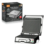 شواية كهربائية وصانعة شطائر 2000 واط -R-2687(ضمان 3 سنوات)