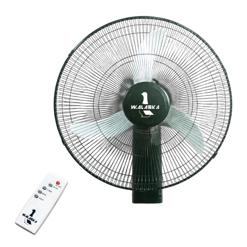 مروحة حائط الاسكا 18 بوصة بريموت كنترول EF38-1F-45R-LED