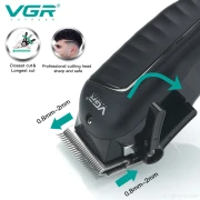 ماكينة حلاقة الشعر الاحترافية القابلة لإعادة الشحن VGR V-683 للرجال