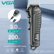 ماكينة حلاقة الشعر الاحترافية القابلة لإعادة الشحن VGR V-683 للرجال
