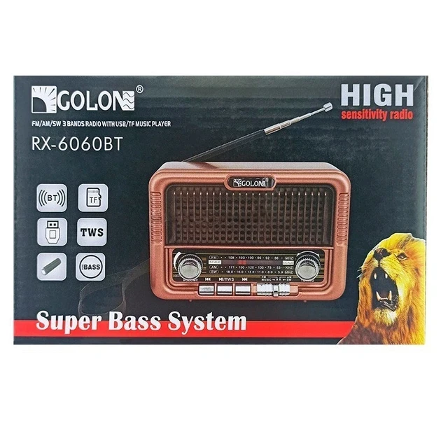 جهاز استقبال راديو جولون RX 6060 BT