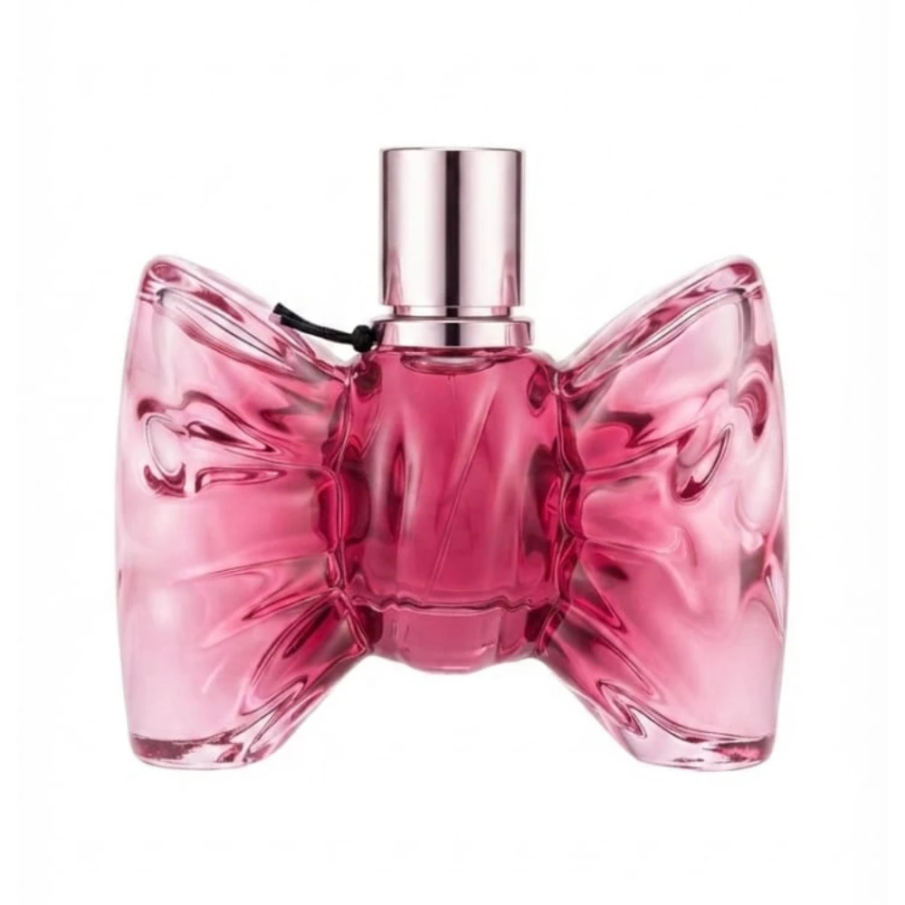 عطر أنثوي بتصميم مميز على شكل فيونكة وردية أنيقة