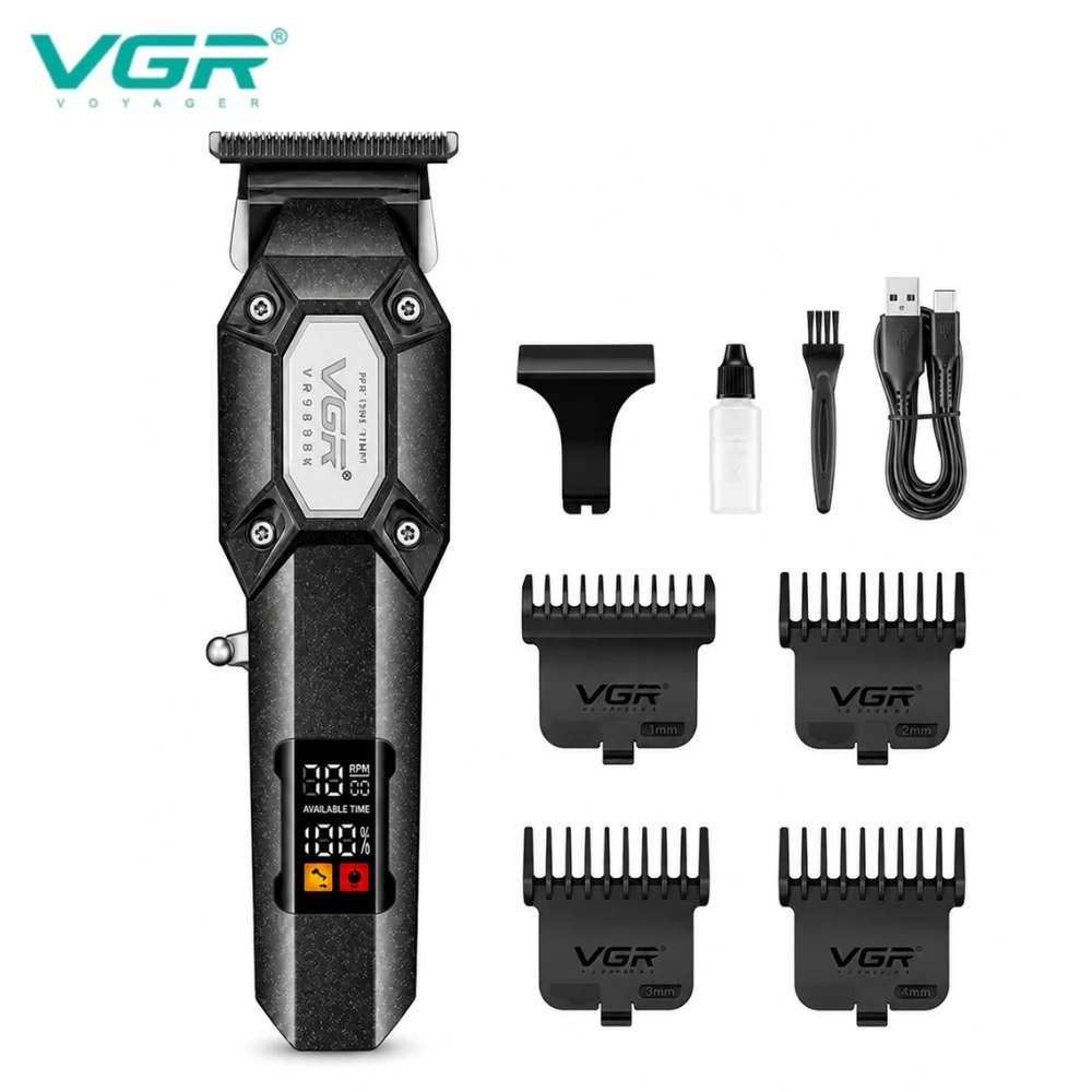 VGR ماكينة حلاقه الشعر الاحترافية القابلة لإعادة الشحن V-900B