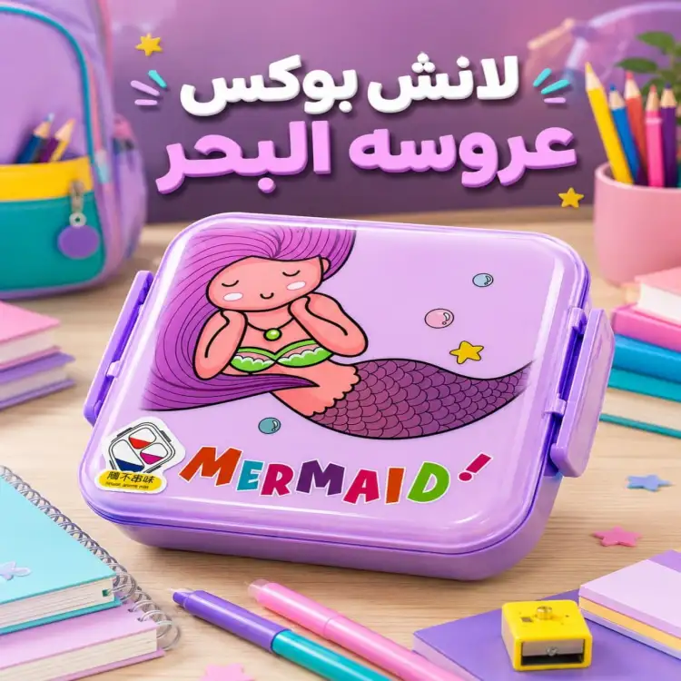لانش بوكس استانلس عروسة البحر