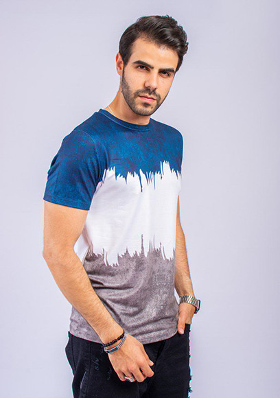 Men's summer T-shirt for all occasions - colored