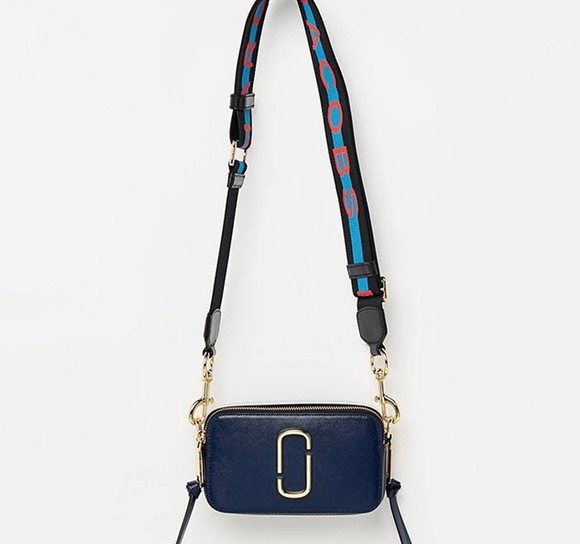 Marc Jacobs Women's Bag - Mirror Original - Handle & Shoulder Handle - Navy