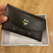 حقيبة يد نسائية من MCM - ميرور اوريجينال  - أسود  مطبوع بشعار الماركة