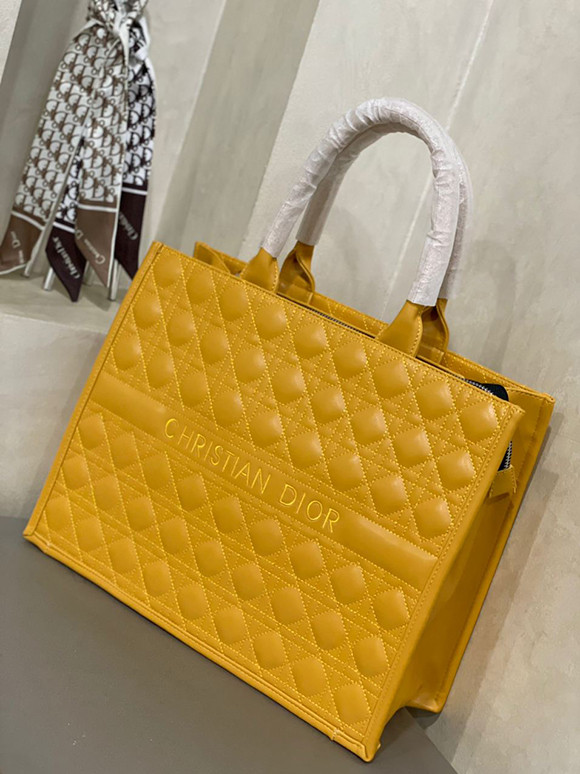 Christian Dior Bag For Women - Mirror Original -  Yellow