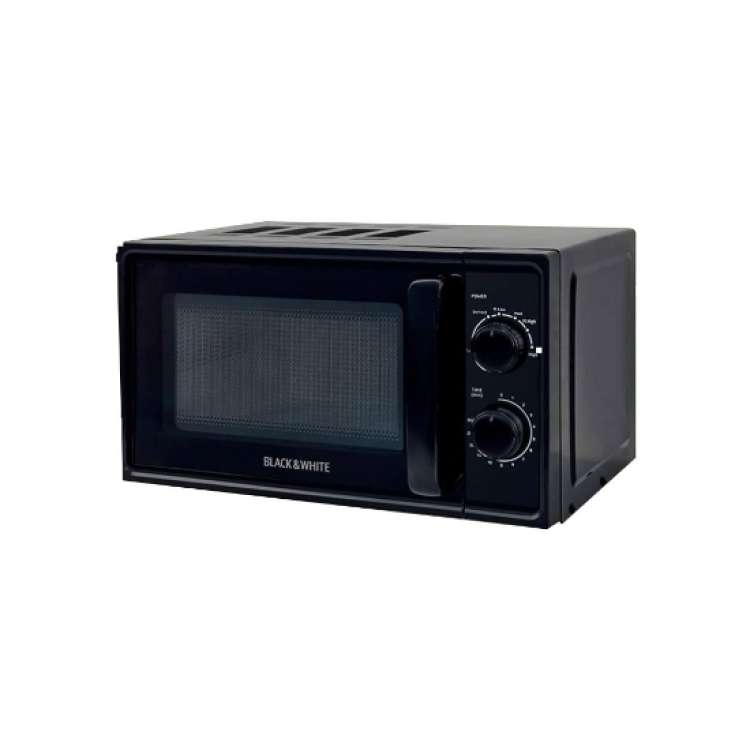 Black and White Microwave, 20 Liter, Multi Color - 20L-Q1