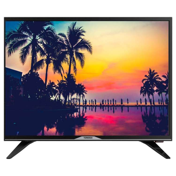 Tornado LED TV 32 inch HD with built in receiver, two HDMI and two USB inputs 32ER9300E