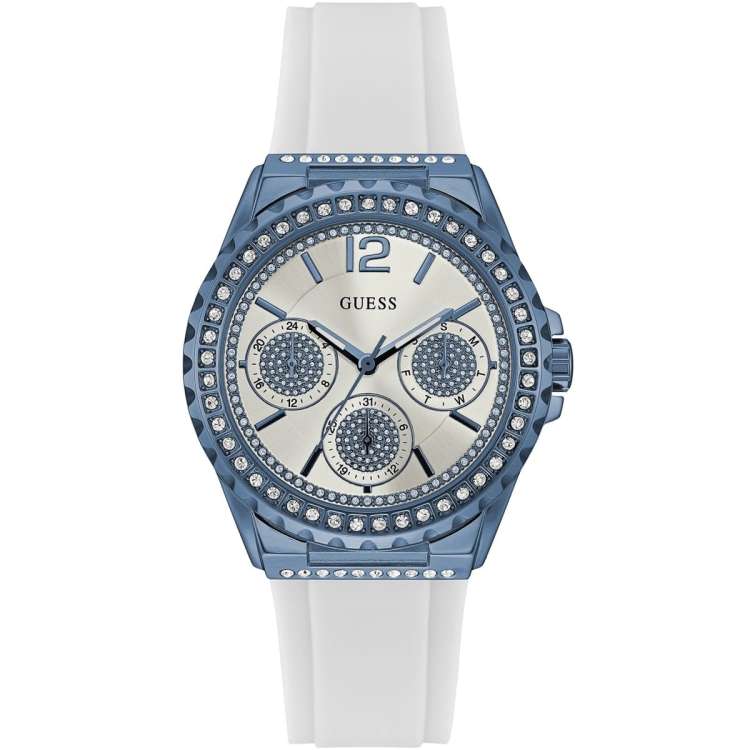 Guess Casual Watch For Women Analog Silicone W0846l7