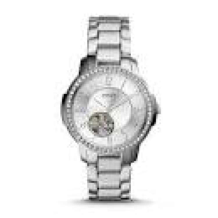 Fossil Women's ME3057 Architect Automatic Self-Wind Stainless Steel Watch - Silver-Tone