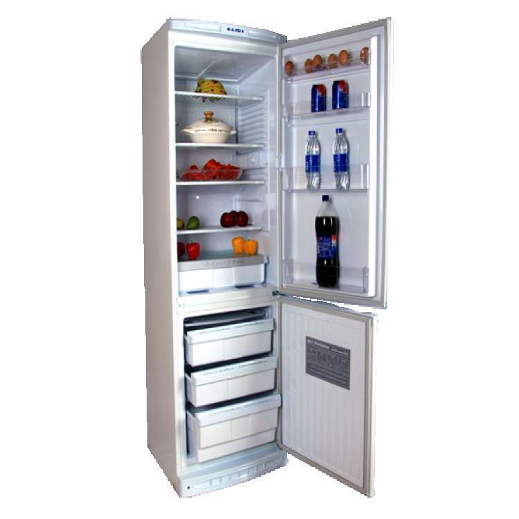 W.Alaska KGT2 315 Liter De Frost Two Door Refrigerator - White