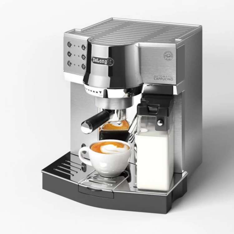 De'Longhi EC 850.M Pump Espresso and Cappuccino Coffee Machine - Silver -(International warranty)