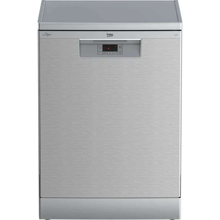 Beko Dishwasher, 5 Programs, 14 Persons, 60 cm, Silver - BDFN15420S