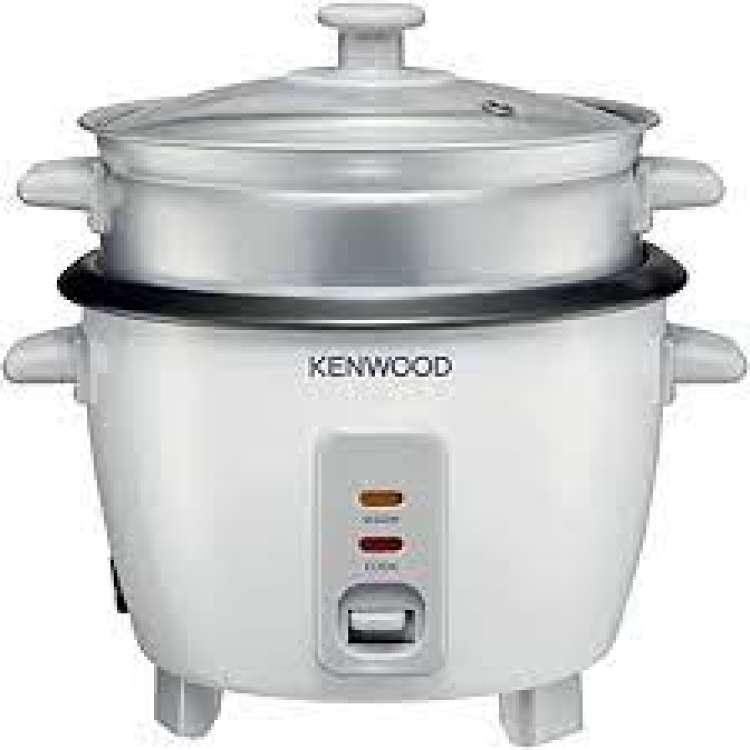 Non Stick Rice Cooker With Fade Proof Construction 0.6 L 350 W RCM30.000WH White/Silver
