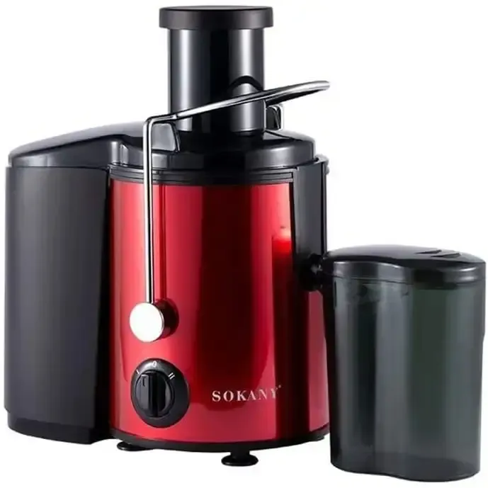 عصارة فواكة سوكاني، 800 وات، SK-4001 - اسود احمر