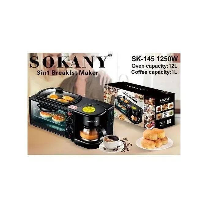 محضر فطار متعدد سوكاني 1250وات موديلSK-145