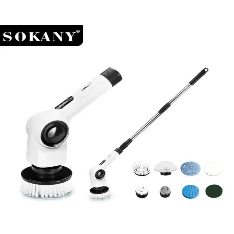 SK-13058 25W فرشه تنظيف اسطح شحن 8*1 سوكانى