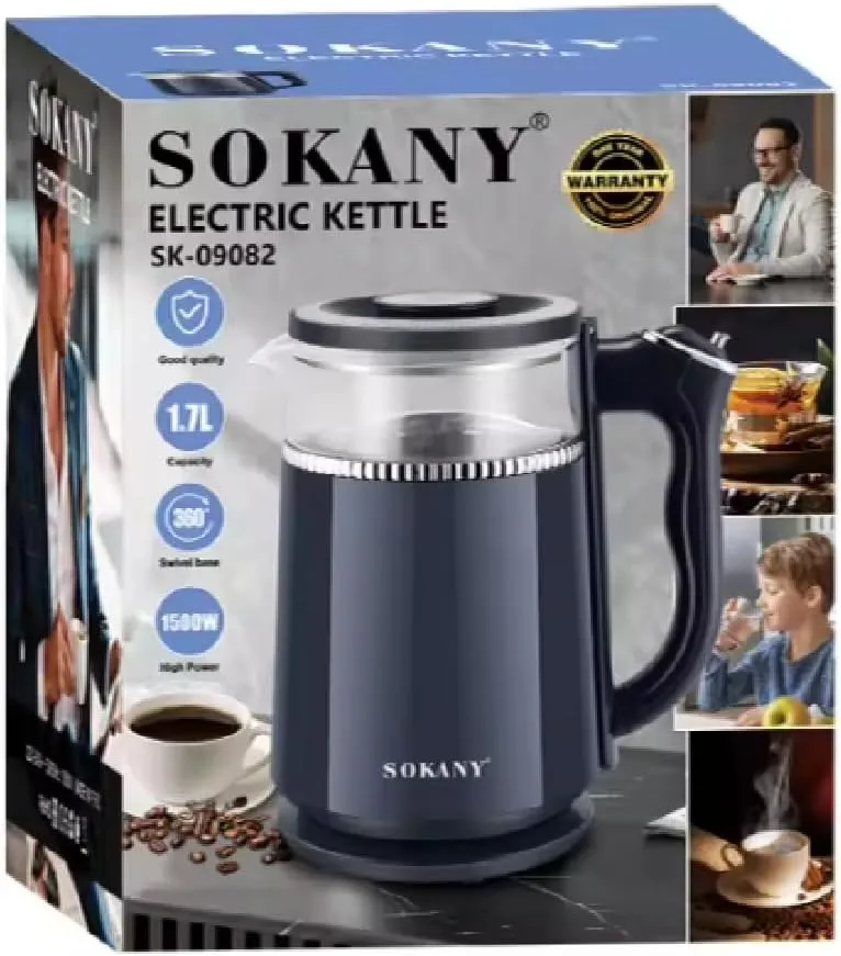 غلايه سوكاني 1500وات 1.7لتر موديلSK-09082