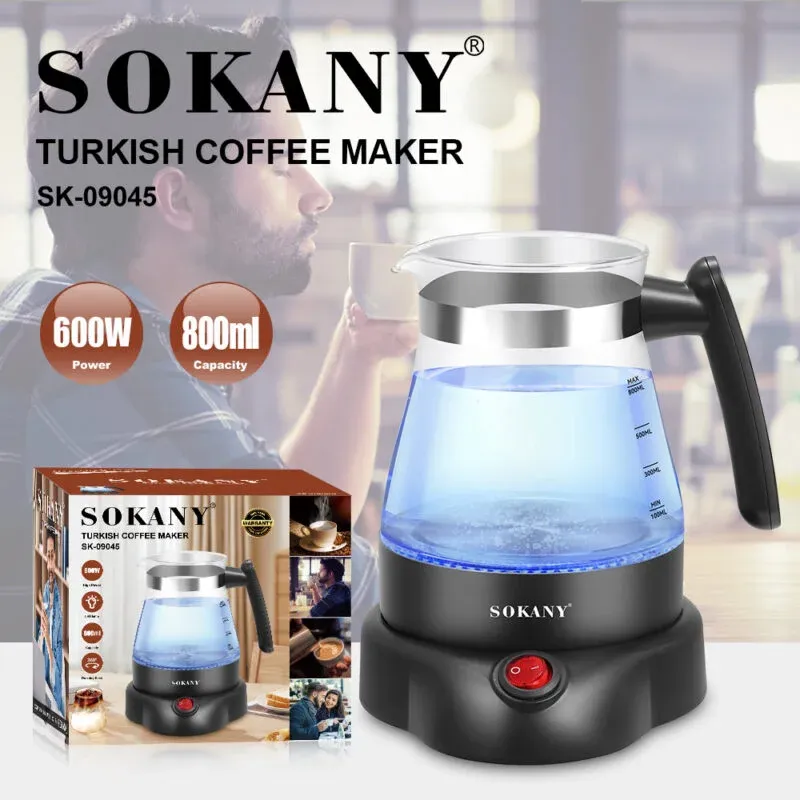 غلايه سوكاني 600وات 800مل موديلSK-09045