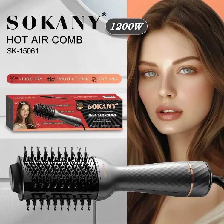 فرشه استشوار سوكاني بجراب 1200وات موديلSK-15061N
