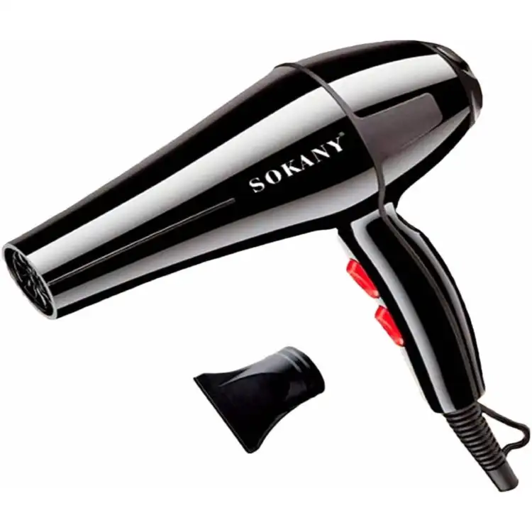 مجفف شعر سوكاني، 2200 وات، اسود - SK-2200