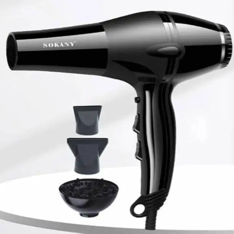 استشوار سوكاني، سرعتان، 3000 وات، SK-2223 - اسود