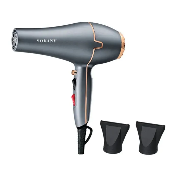 مجفف شعر سوكاني، 2600 وات، اسود - SK-8807