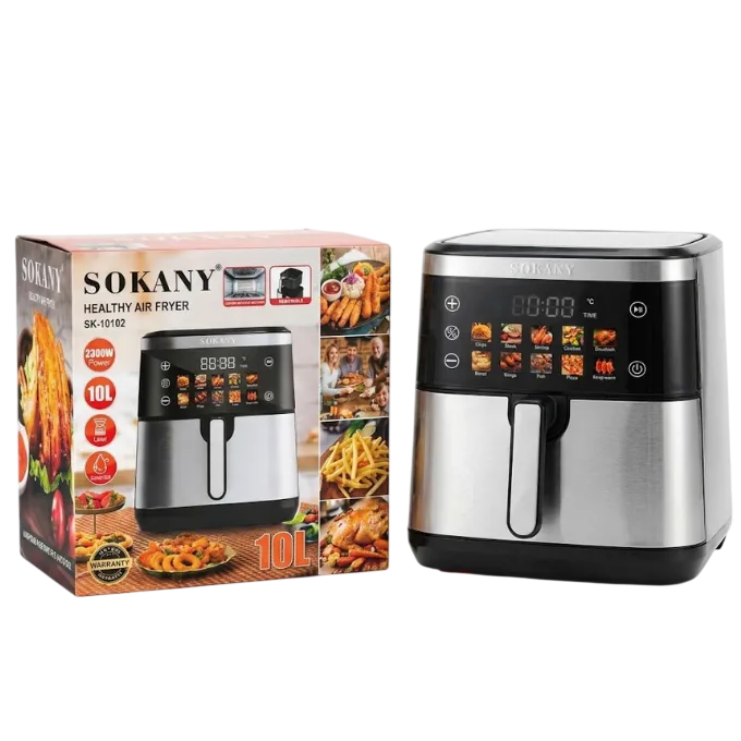 قلاية هوائية سوكاني ديجيتال 2300 وات 10 لتر SK-10102