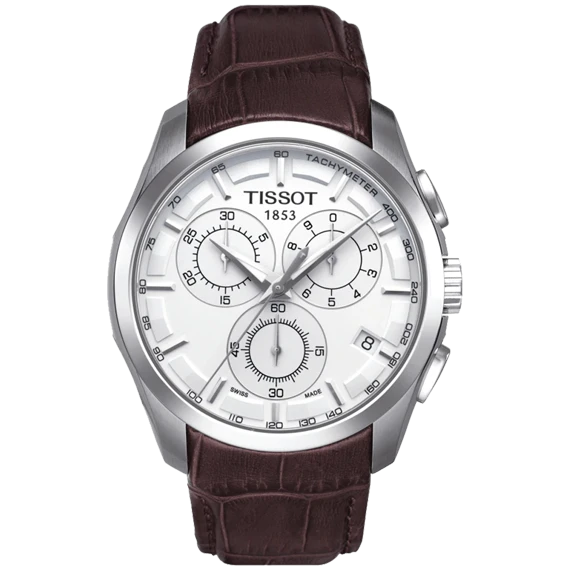 Tissot Dress Watch For Men Analog Leather - T035.617.16.031.00 - Brown