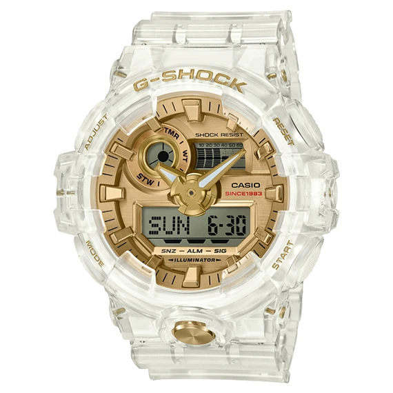 Casio G-Shock Watch - GA-735E - LIMITED EDITION - for unisex - Rose Gold Dial - G shock