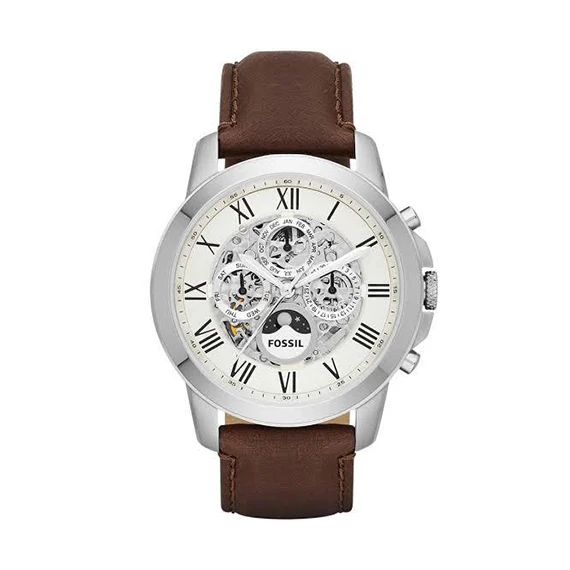 Fossil Watch For Men Analog Leather Me3027, Automatic