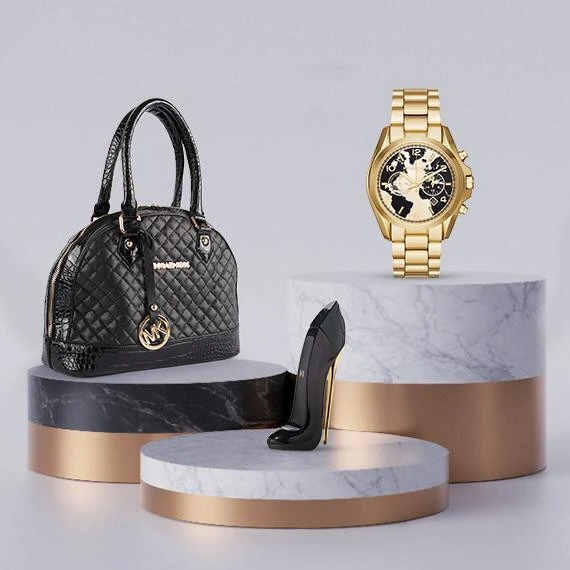 Luxurious Abdel Aziz Street Package - Mk Watch for Women, Mk Bag for Women and Good Girl Perfume
