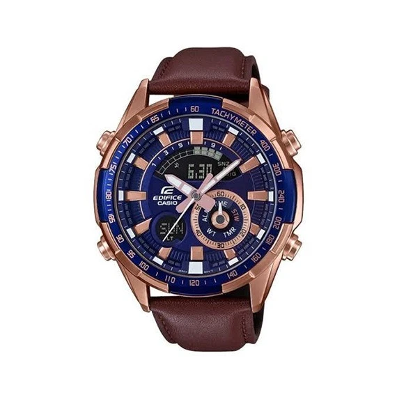 Casio Edifice Analog-Digital Blue Dial Men's Watch - ERA-600GL-2AVUDF (EX420)