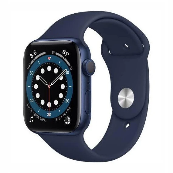 Smart  Watch AK76 100% Original Silicone Band - Compatible with Android and iOS -  Dark blue