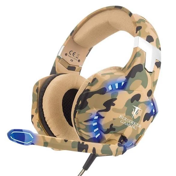 Berserker Gaming ARMY gaming headset with integrated military microphone