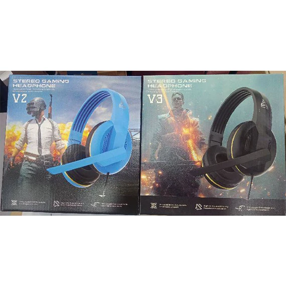 V3 Stereo Gaming Headphone for PC / Mobile with Built in Mic