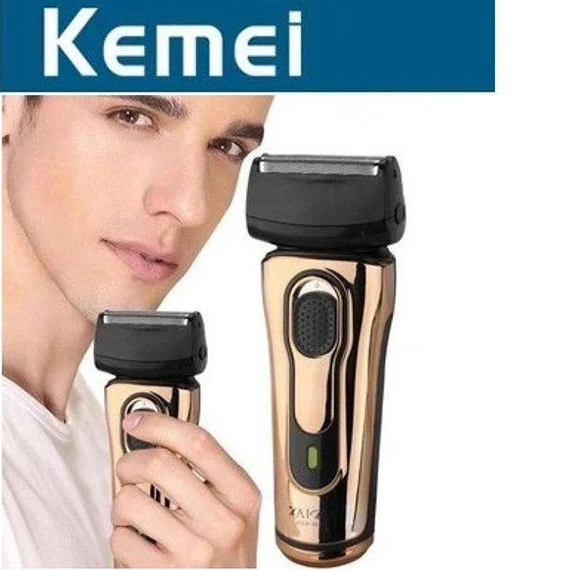 KEMEI KM-868 Men Double Headed Rechargeable Electric Razor Reciprocating Shaver