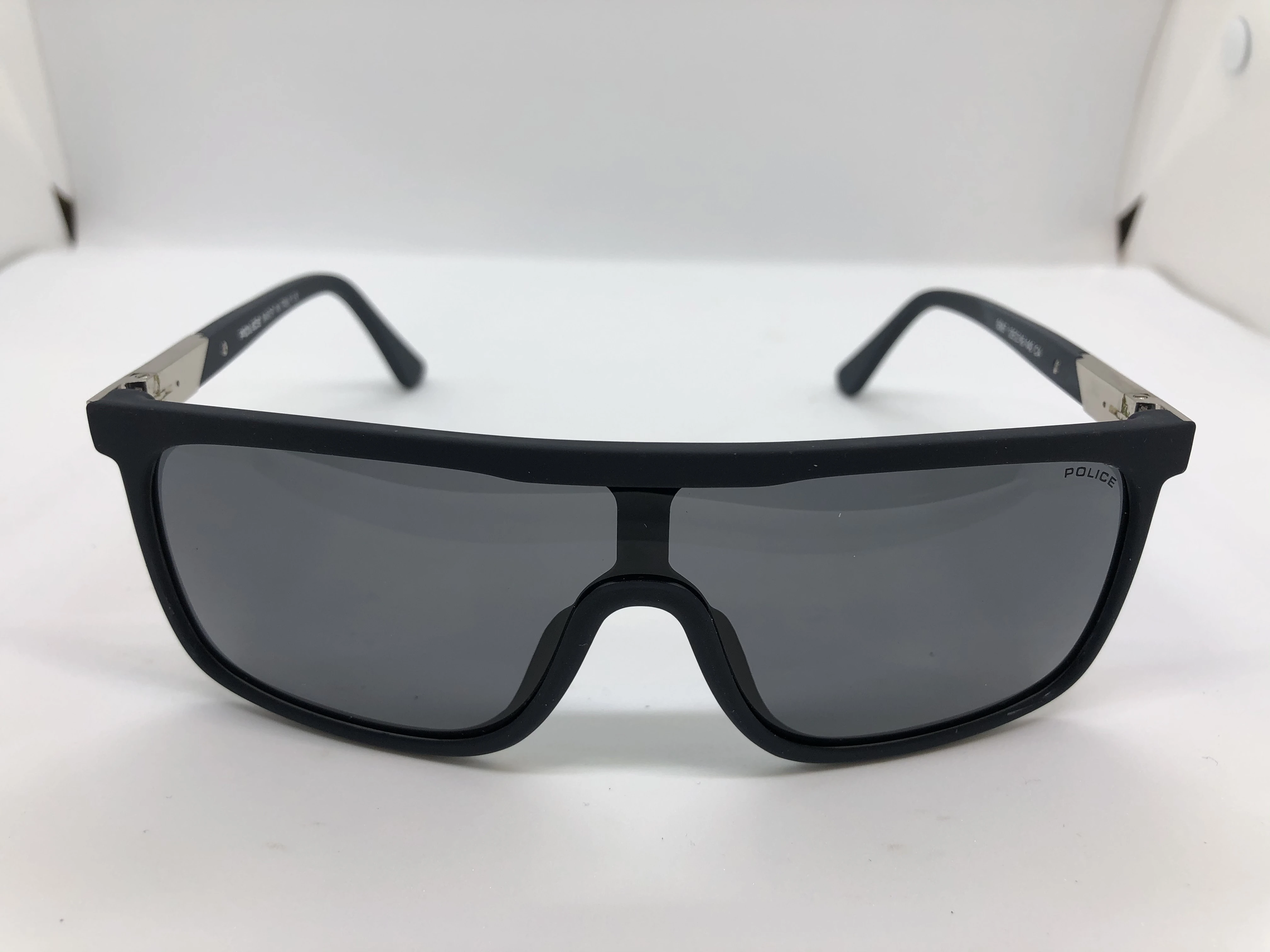 Sunglasses - from POLICE - Dark Blue Polycarbonate Frame - Navy Lenses - Navy Blue Polycarbonate Agriculture - Men
