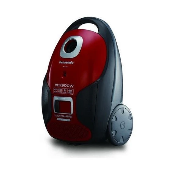 Panasonic Vacuum Cleaner 1900W, 6 Liters (Model MC-CJ911R747) - Red