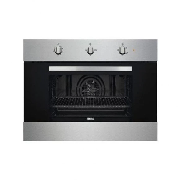 Zanussi Built-In Gas Oven 90*60 - Oven Safety + Gas Grill - Stainless Steel ZOG9991X