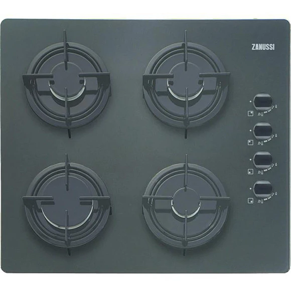 Zanussi زجاج / غاز Hob ZGO62414BA