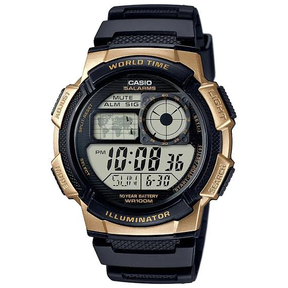 Casio AE-1000W-1A3 For Men - Digital, Casual Watch