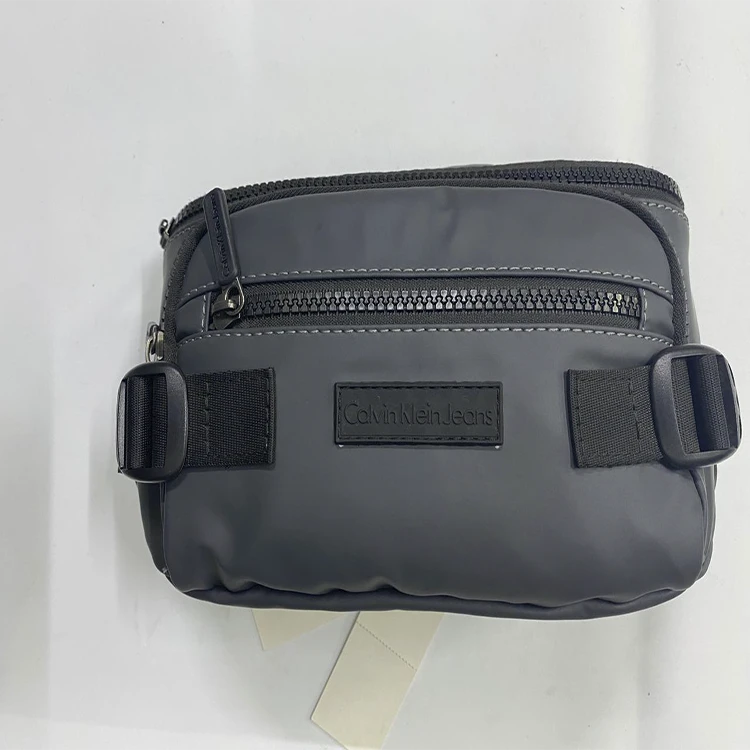 Calvin Klein Water Resistant Handbag - For Men - Gray